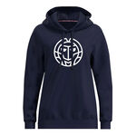 Abbigliamento BIDI BADU BIDI BADU Crew Logo Felpa Con Cappuccio Donna-Blu Scuro