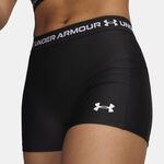 Abbigliamento Under Armour Under Armour HeatGear Pantaloncini Donna-nero, bianco