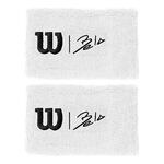 Abbigliamento Wilson Wilson BelaExtraWideIIPolsinoAntiSudore-Bianco