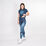 Abiba Tech Mesh Tight - dark blue, aqua