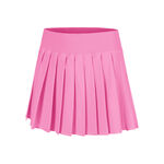 Abbigliamento Quiet Please Quiet Please Love Pleated Gonna Donna - rosa, bianco