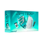 Racchette da padel Bullpadel Bullpadel Vertex 04 Pack Woman Confezione di racchette Padel In aggiunta zaino-bianco