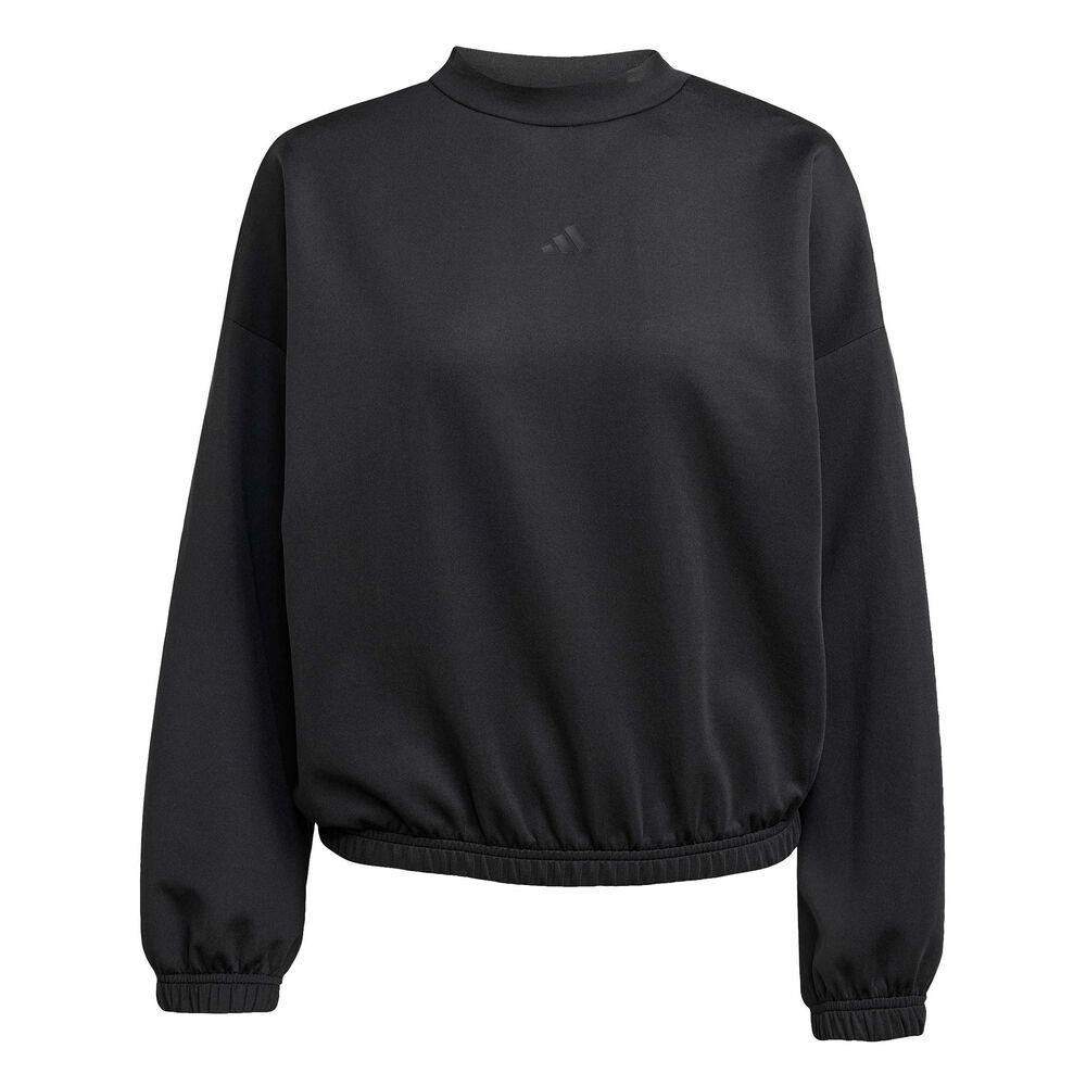 Adidas Motion Essentials Cover Felpa Donna-Nero Nero - Xs-image