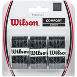 Overgrip Wilson Wilson Profile Overgrip Confezione Da 3-Nero