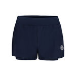 Abbigliamento BIDI BADU BIDI BADU Crew 2in1 Pantaloncini Ragazze-Blu Scuro