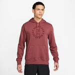 Abbigliamento Nike Nike Court Dri-Fit Heritage Felpa con cappuccio Uomini-vino rosso