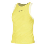 Abbigliamento Nike Nike Court Dri-Fit Slam Canottiera Donna-Giallo,Lime
