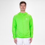 Abbigliamento Da Tennis BIDI BADU Crew Hood Jacket - neon green