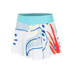 Abbigliamento da tennis BIDI BADU BIDI BADU Hey Laguna Wavy Gonna Donna-bianco, multicolore