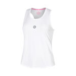 Abbigliamento da tennis BIDI BADU BIDI BADU Crew 2.0 Racerback Canottiera Ragazze-bianco