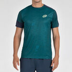 Abbigliamento Bullpadel Bullpadel Leido Maglietta Uomini-Verde Scuro
