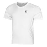 Abbigliamento Nike Nike Court Dri-Fit Advantage Maglietta Uomini-Bianco,Nero