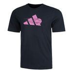 Abbigliamento adidas Tennis 3 Stripes Tee