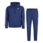Abbigliamento Nike Nike Club Fleece GX Tuta da allenamento Uomini - blu scuro, bianco