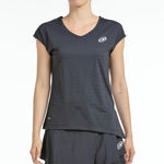 Abbigliamento Bullpadel Bullpadel Adoros Maglietta Donna-Nero