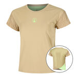 Abbigliamento Quiet Please Quiet Please Wild Cross Maglietta Donna-Beige,Verde Neon
