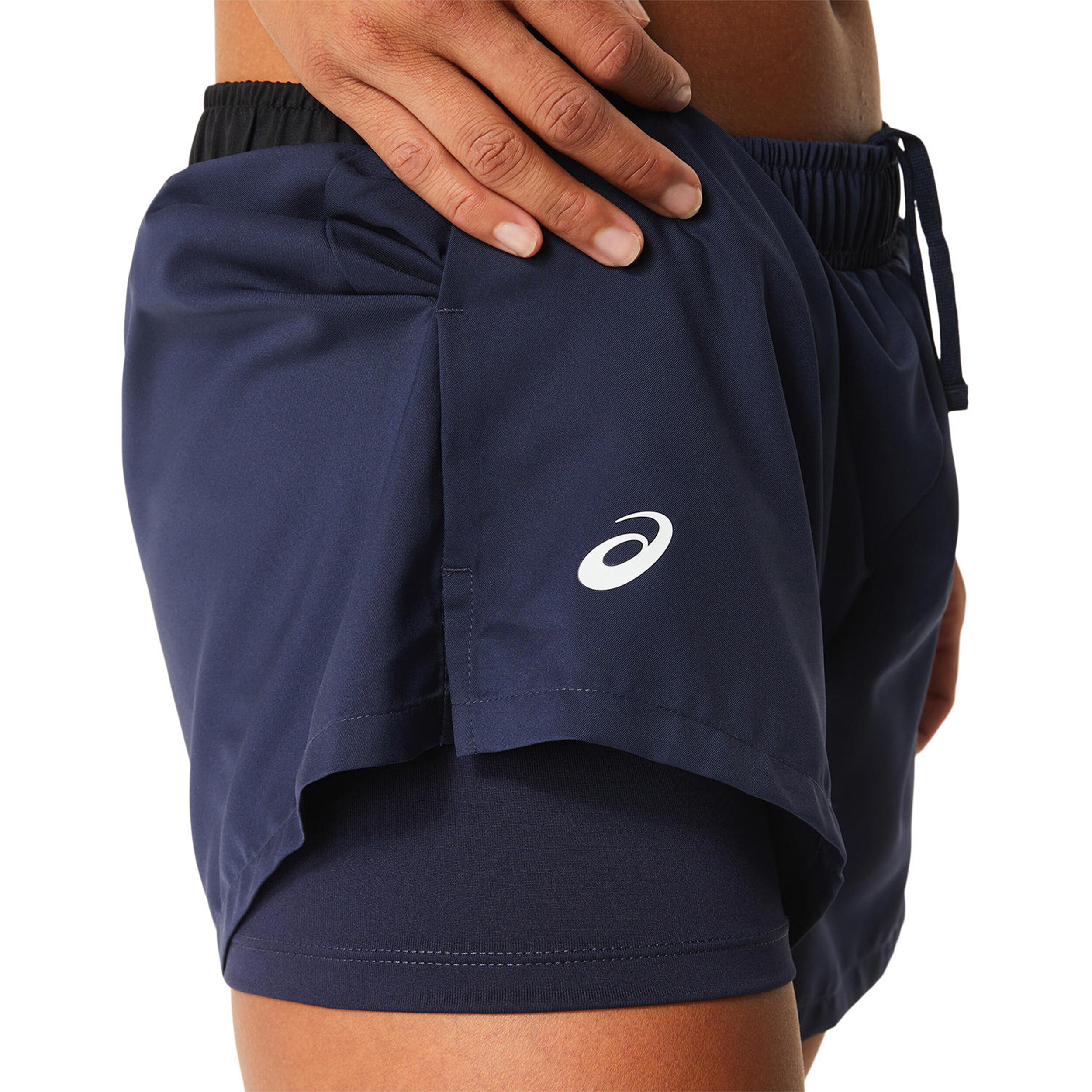Short running asics femme top