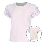 Abbigliamento Quiet Please Quiet Please Mind Cross Maglietta Donna-Lilla,Giallo