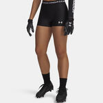 Abbigliamento Under Armour Under Armour HeatGear Pantaloncini Donna-nero, bianco