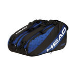 HEAD HEAD Team Padel Bag L Borsa Per Racchetta Da Padel-Nero,Argento