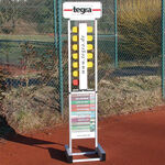Strumenti per campi da tennis Tegra Tegra Countmaster Segnapunti-Argento