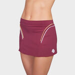 Abbigliamento BB by Belen Berbel BB by Belen Berbel Gaia Gonna Donna - rosso scuro, 