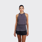 Abbigliamento BB by Belen Berbel BB by Belen Berbel Selene Canottiera Donna - grigio scuro, 