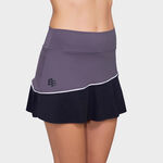 Abbigliamento BB by Belen Berbel BB by Belen Berbel Selene Gonna Donna - grigio scuro, 
